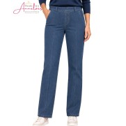 Anna Montana jeans 1045 Mila Wide Flexi Milano Stone Wash
